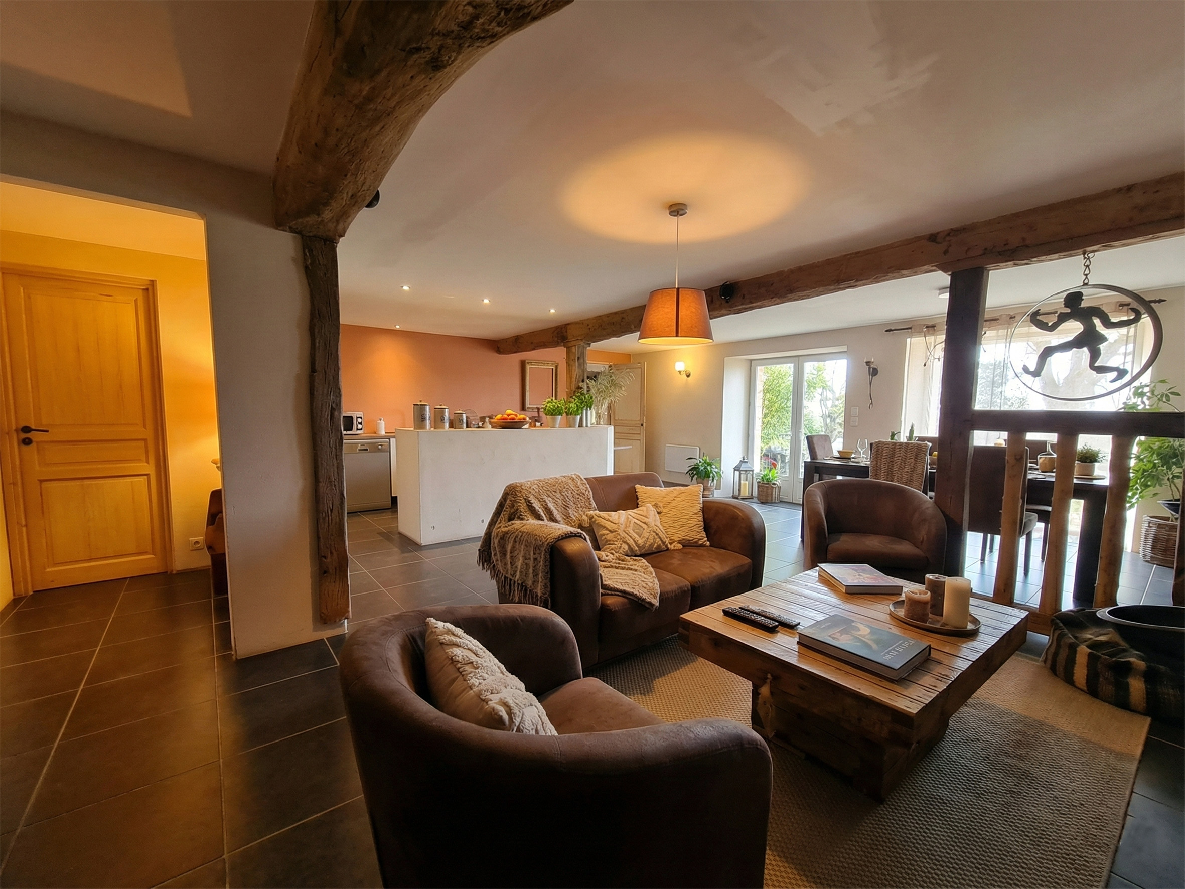 Intérieur du gîte