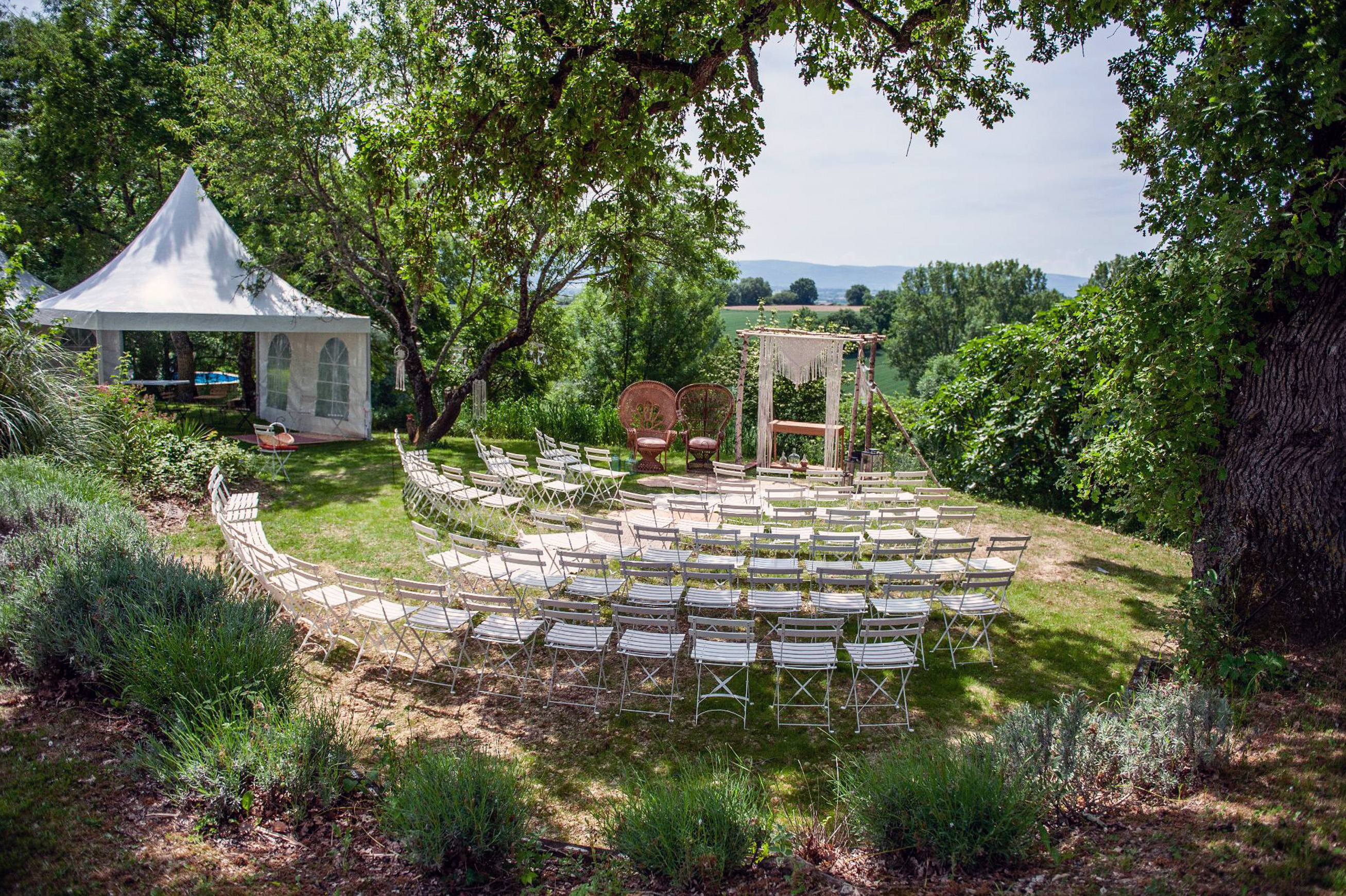 Célébration au Domaine de Flore